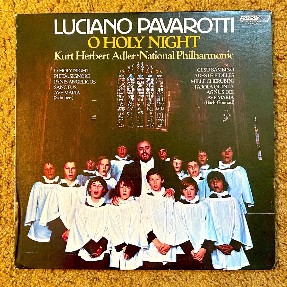 LUCIANO PAVAROTTI - O HOLY NIGHT 1976
